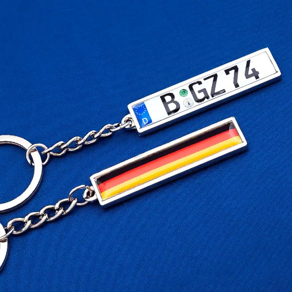 Geschenkidee Männer nützlich: Mini-Kennzeichen Schlüsselanhänger Super Geschenk