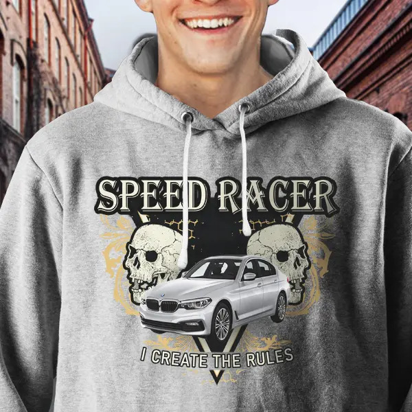 Hoodie Design mit Autosilhouette Grau-M Foto mit deinem Automodell und Kennzeichen! Kapuzenpullover Pullover Sweatshirt Geschenk Freund Paarpulli Pärc