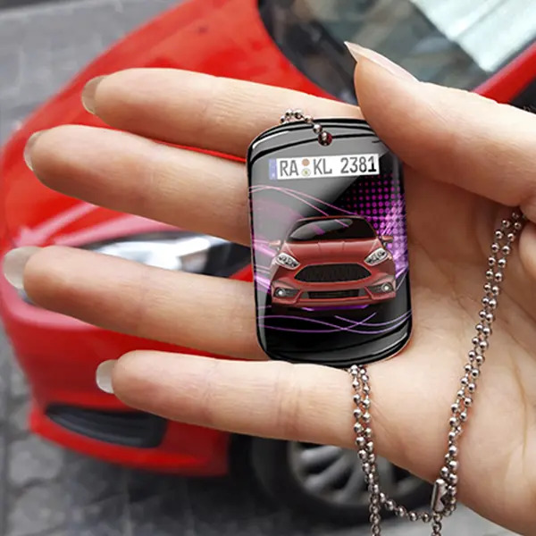 Kette selbst gestalten: Mit Auto & Kennzeichen personalisiert - auto4style