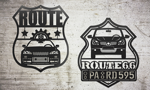 Wall-Decoration-Route-66