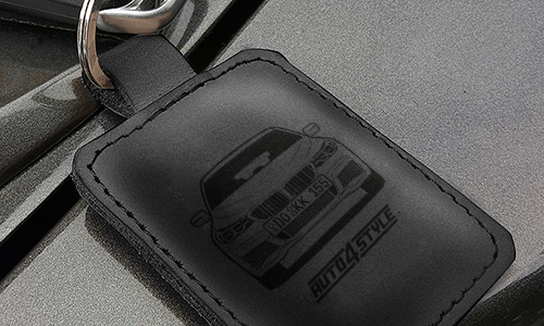 gallery-keychain-leather-quadrangular-car silhouette-5