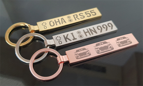 Gravierte Schlüsselanhänger jetzt online gestalten!
