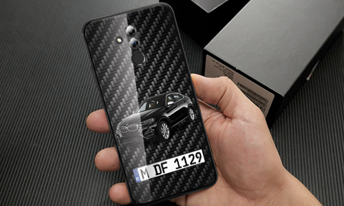 Mobile Case - Glass Carbon