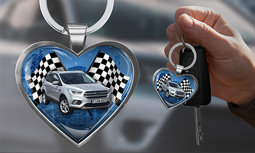 gallerykeychain-heart-with-car-personalized-3