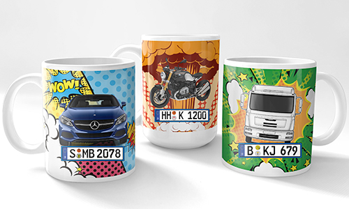 Auto Comic Tassen