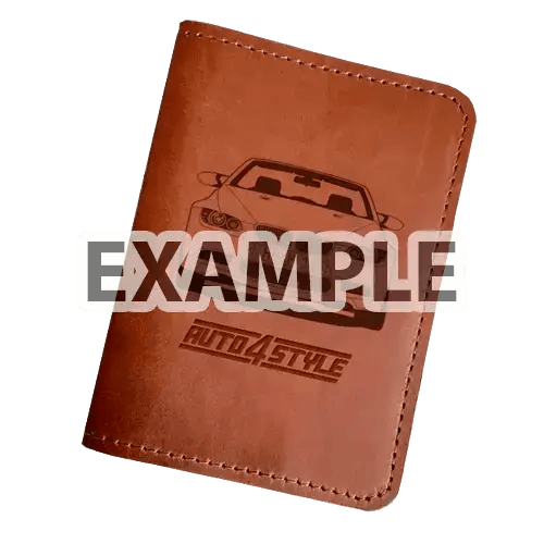 Car Documents Holder Leather
