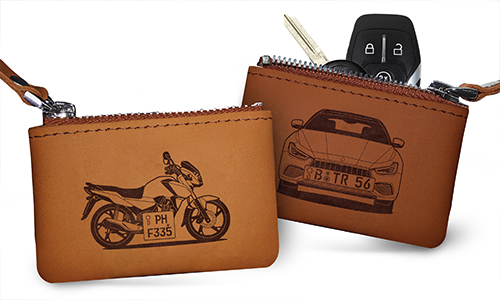 Real Leather Keybag