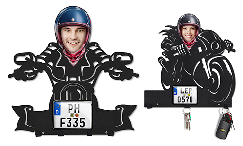 keyholder-wall for motorcycle lovers