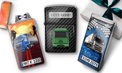 Briquet personnalisé pour les amateurs de camions