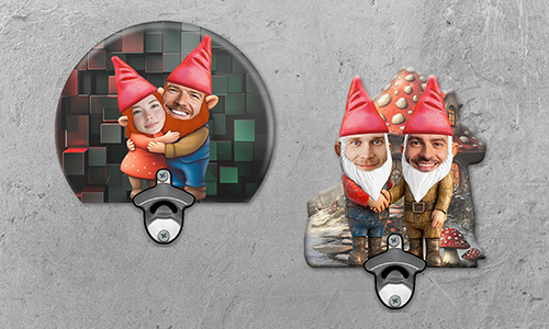 gallery-personalized-wall-bottle-opener-garden-gnomes-couple-friends-2