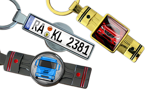 Piston Keychain