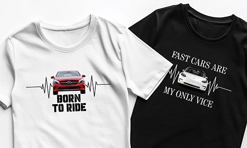 T-shirt With Car