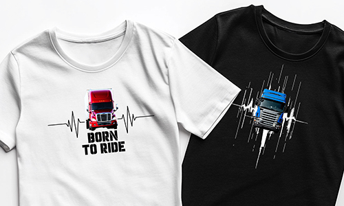 T-shirt With Truck