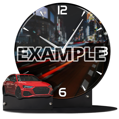 table clock car motorbike