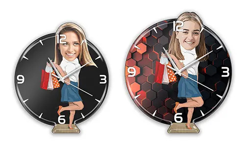 Horloge Murale Personnalisée BD Loisir - Shopping
